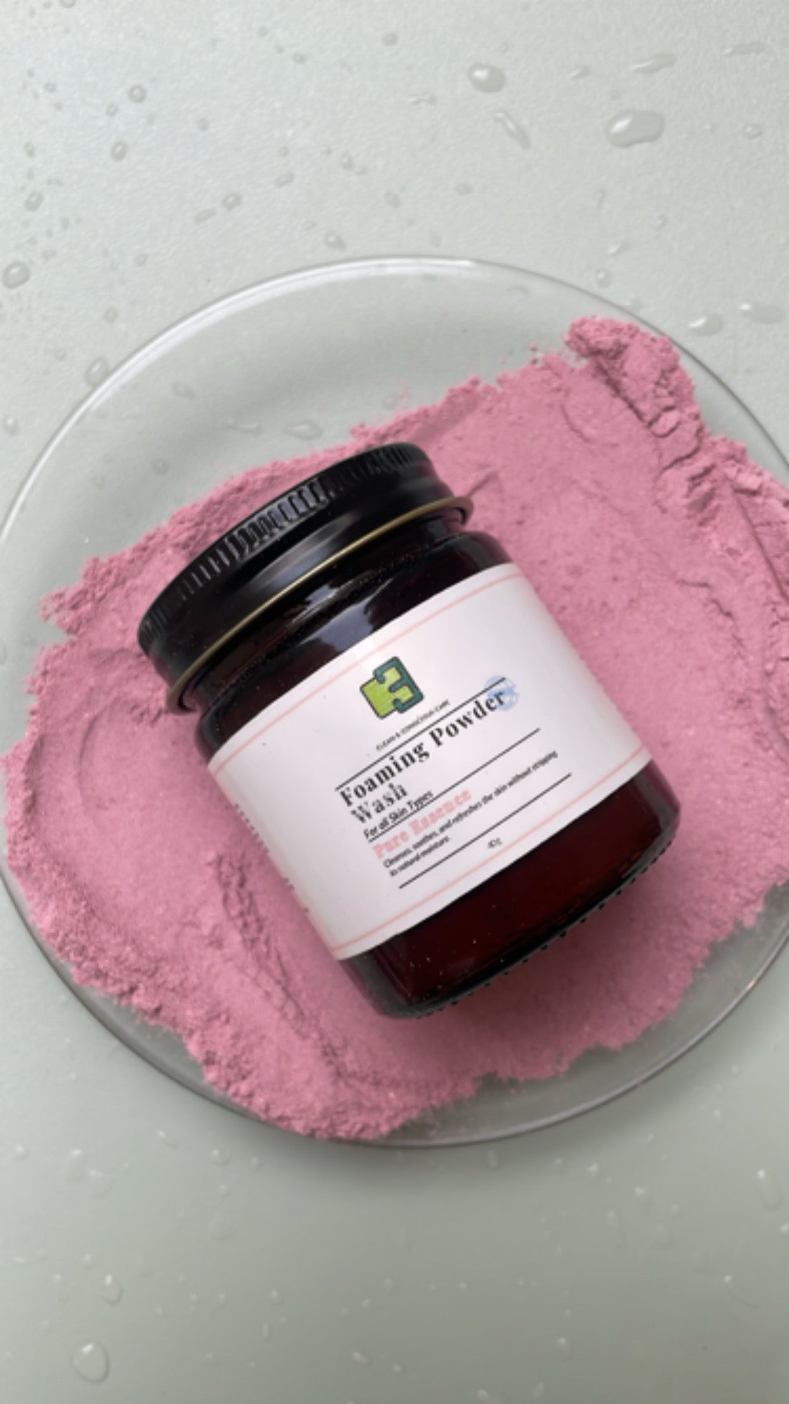 Herbal Essence foaming powder face wash with rose and sandalwood