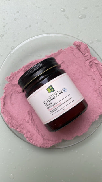 Herbal Essence foaming powder face wash with rose and sandalwood