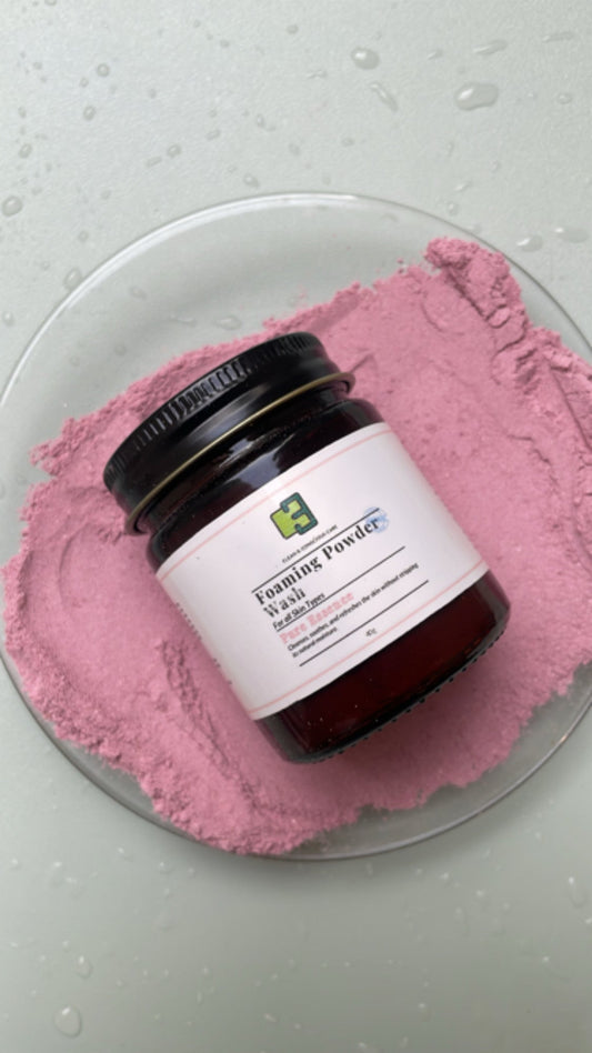 Herbal Essence foaming powder face wash with rose and sandalwood