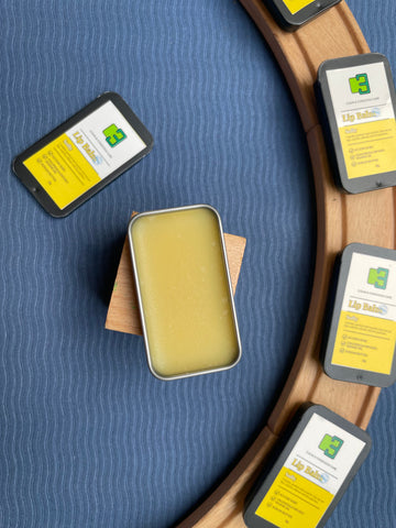 Softy lip balm with calendula, A2 cow ghee and kokum butter for dry, chapped lips